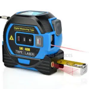 Laser Tape Measure With Digital Screen, 40/60m