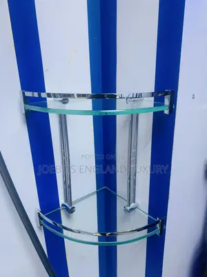 2step Glass Shelf Curve