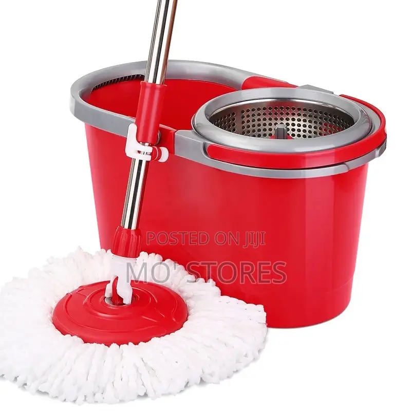 Rotating Stainless Inner Spin Mop With Bucket