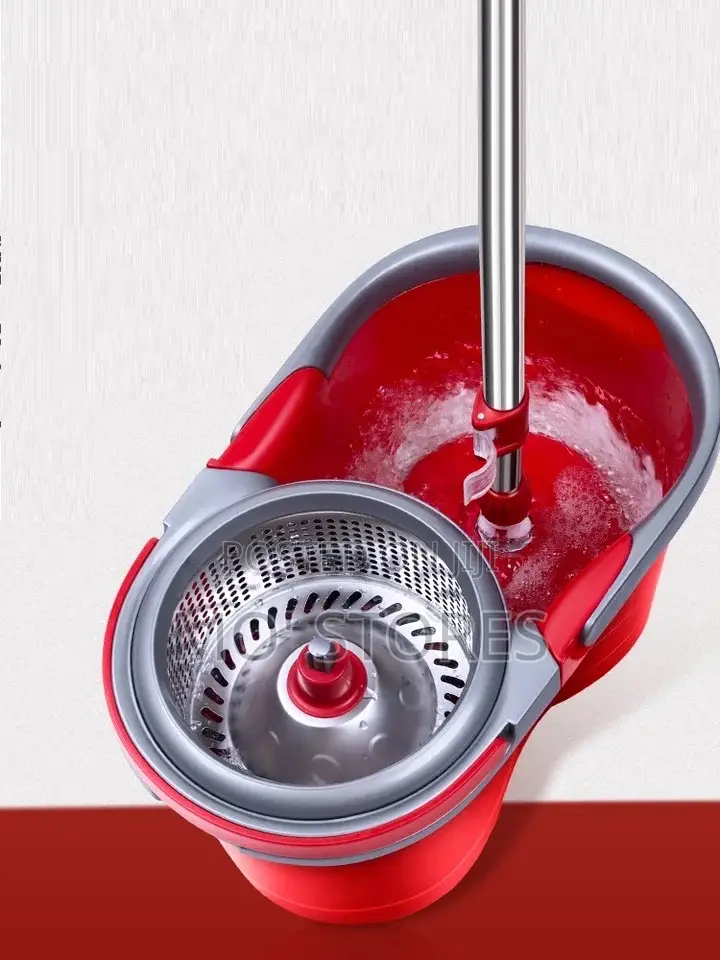 Rotating Stainless Inner Spin Mop With Bucket
