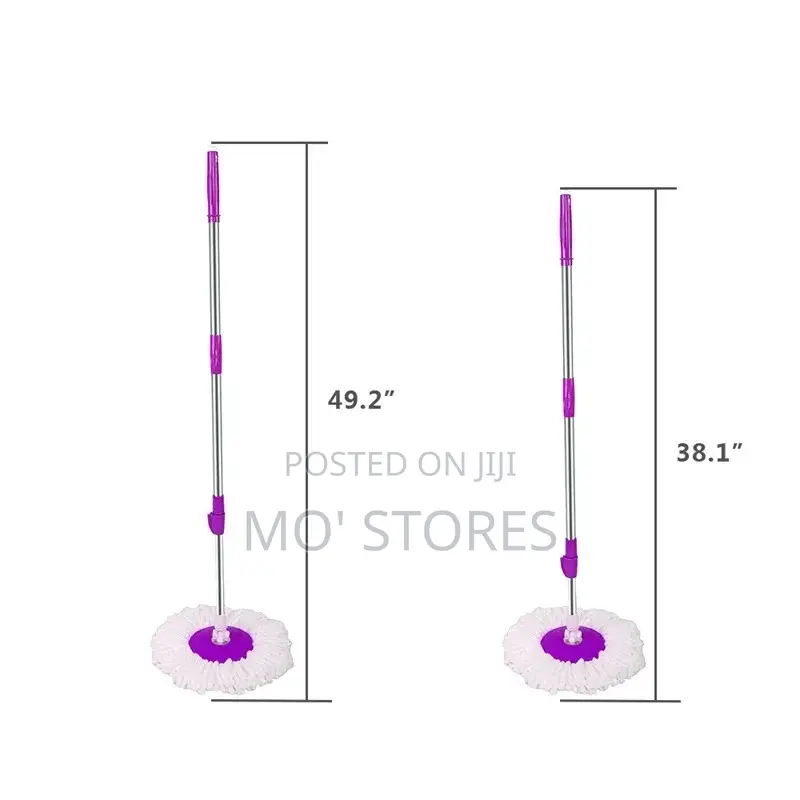 Rotating Plastic Inner Spin Mop With Bucket
