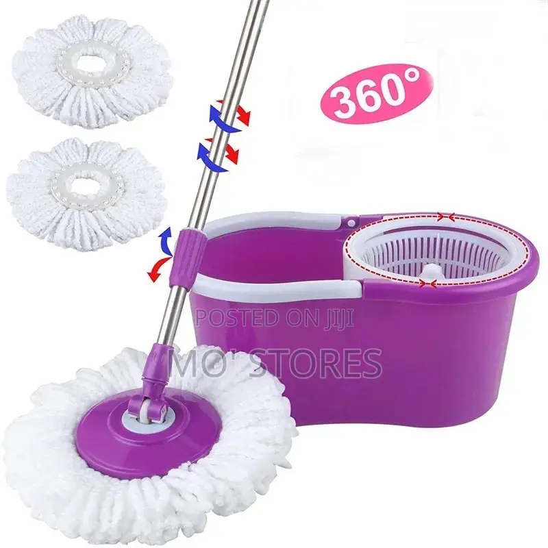 Rotating Plastic Inner Spin Mop With Bucket