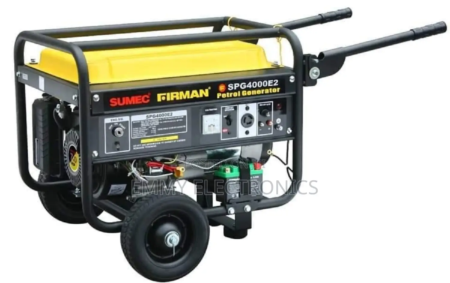 3.5kva Sumec Firman Petrol Generator 100% Copper Coil