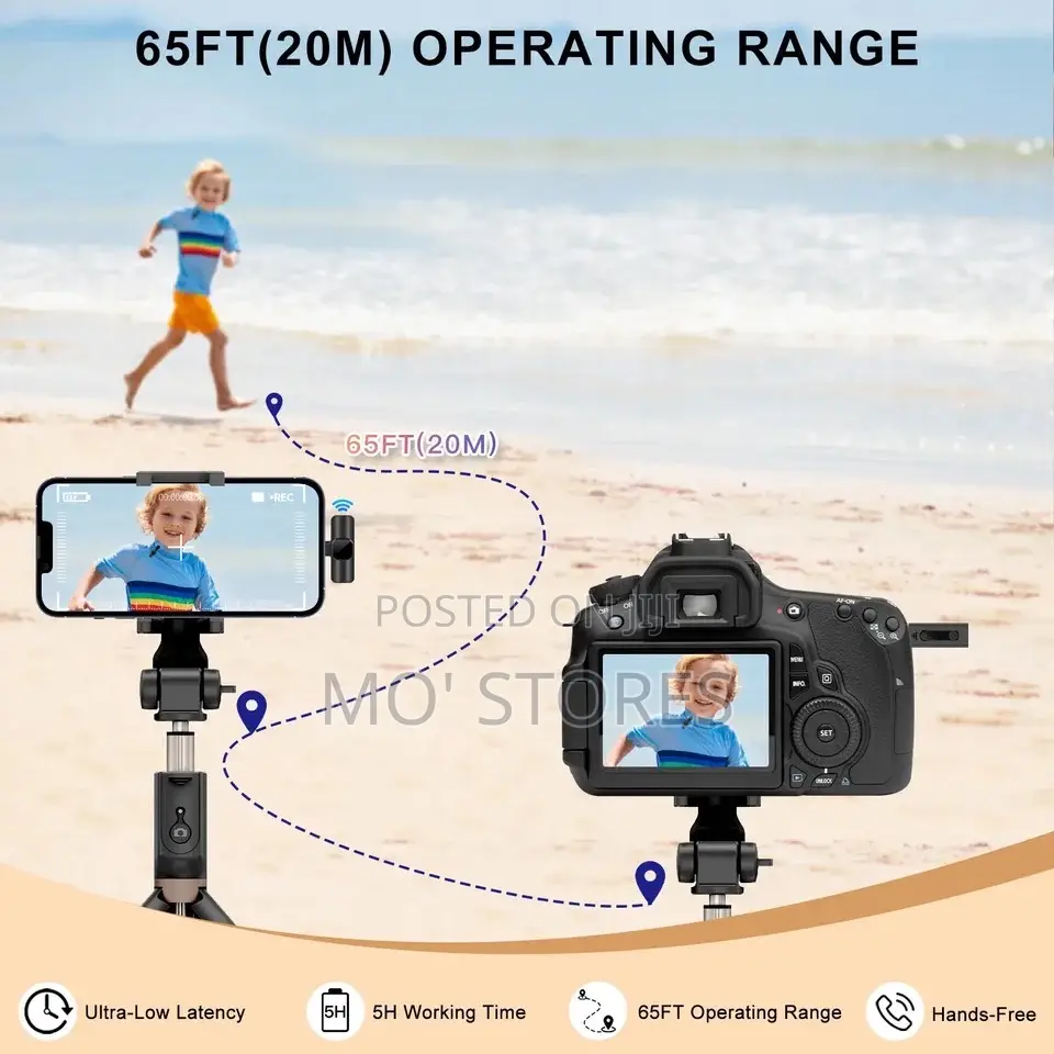 Wireless Microphone for iPhone and Android