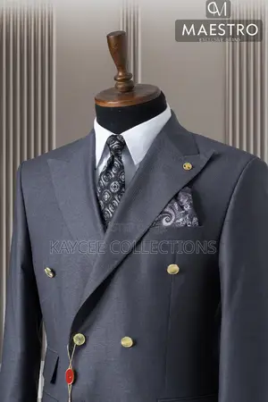 Exclusive Brand New Italian Double Breasted Suit