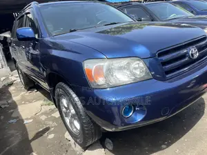 Toyota Highlander Limited V6 2007 Blue