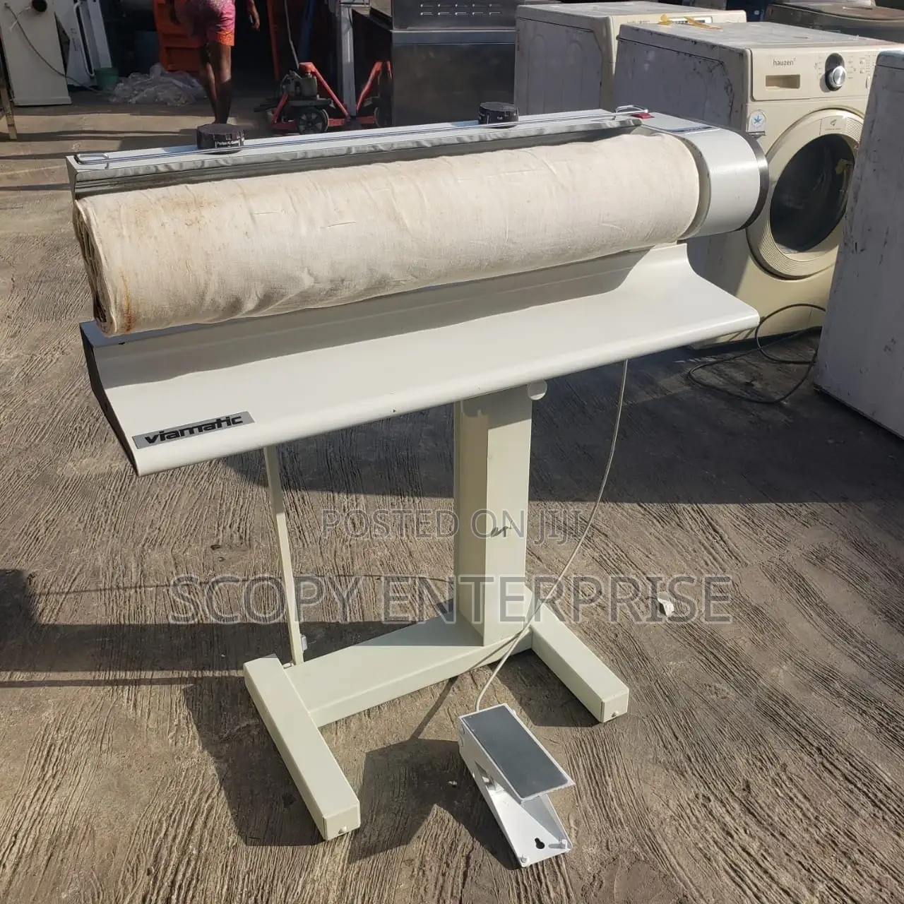 Calendar Roller Machine