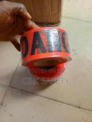 Drange Caution Tape