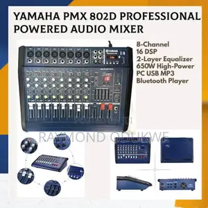 Professional 8channels Powered Mixer With Bluetooth