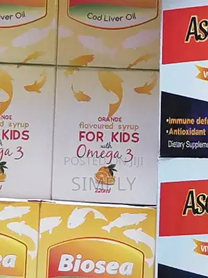 Flvoured Orange for Kids With Omega 3