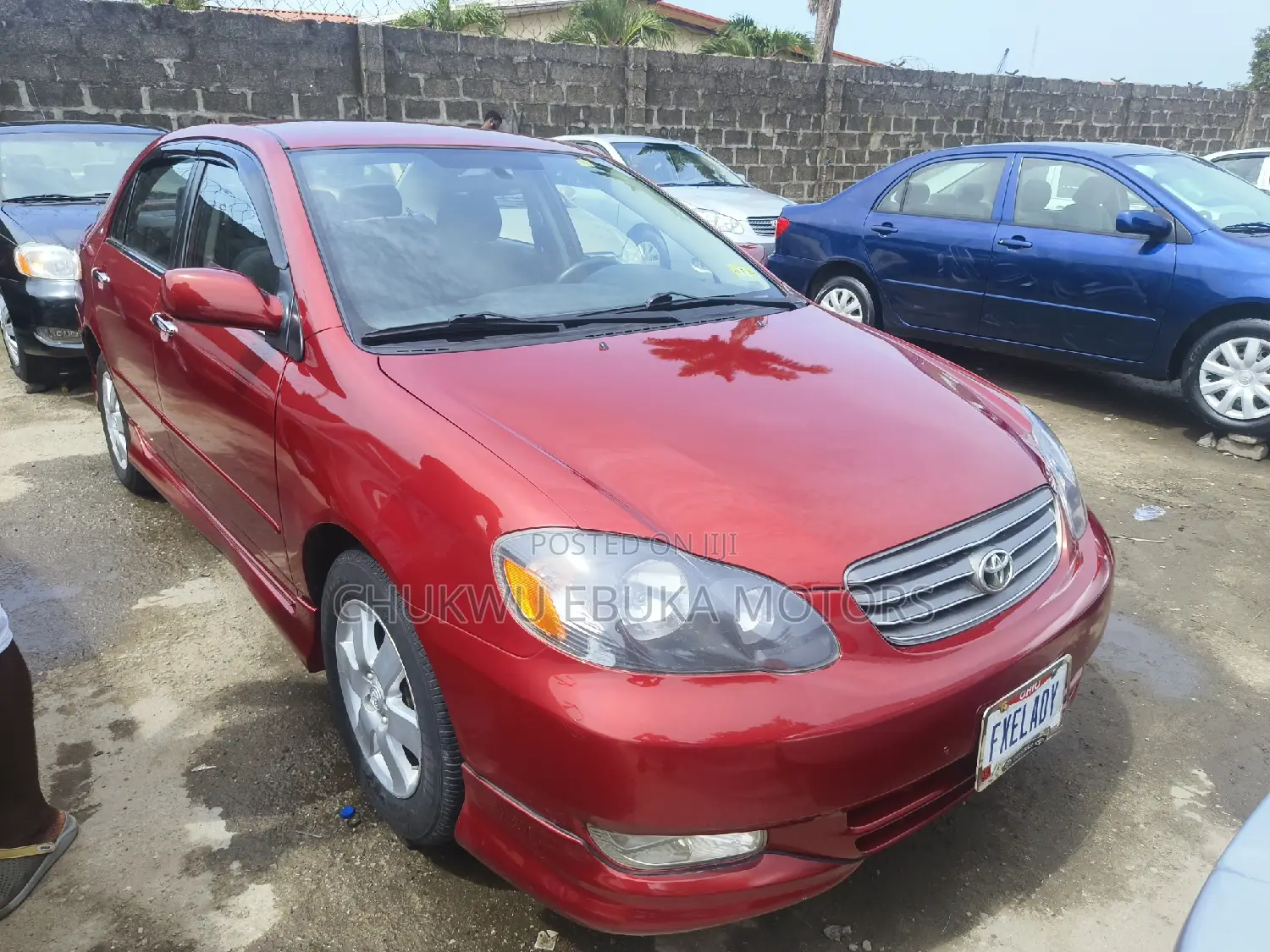 Toyota Corolla S 2004 Red
