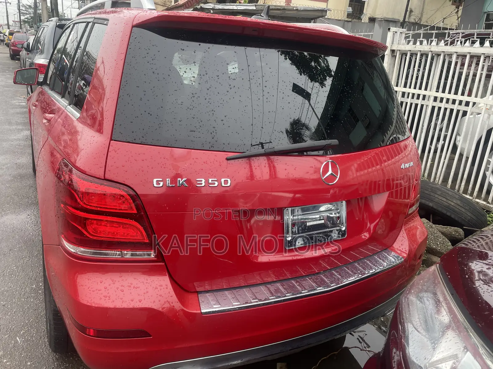 Mercedes-Benz GLK-Class 2015 Red