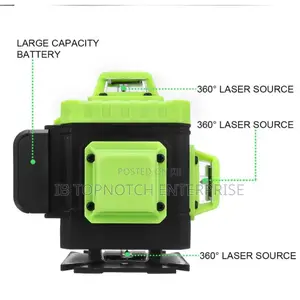 Want Perfect Levels? 16-Line 4D Laser Level Makes It Easy
