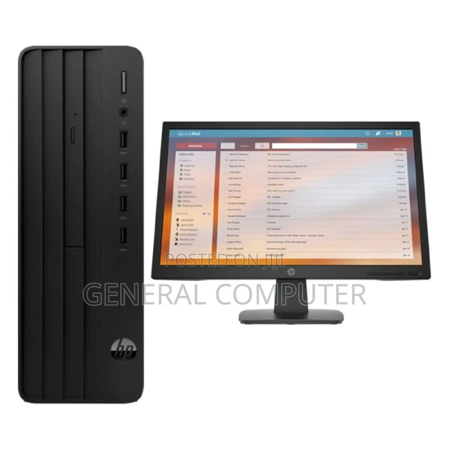 New Desktop Computer HP 4GB Intel Core i5 SSD 512GB