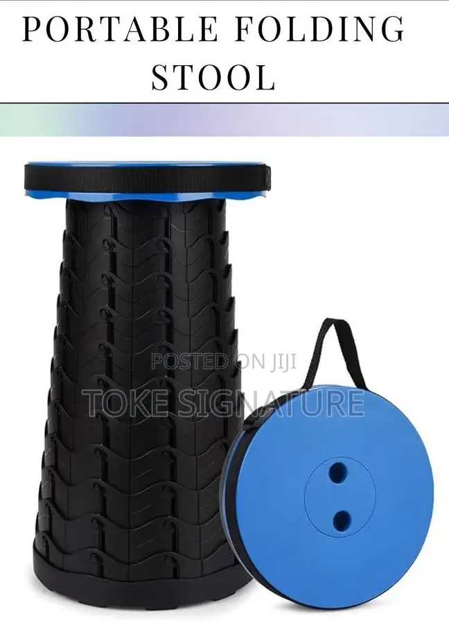 Foldable Telescoping Stool!