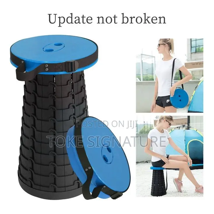 Foldable Telescoping Stool!
