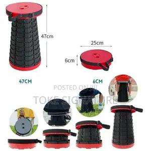 Foldable Telescoping Stool!