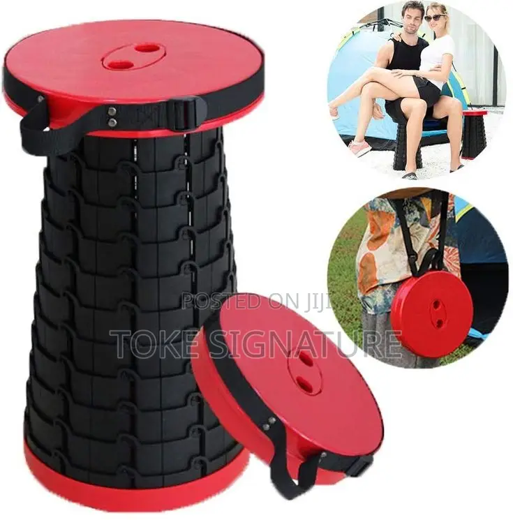 Foldable Telescoping Stool!