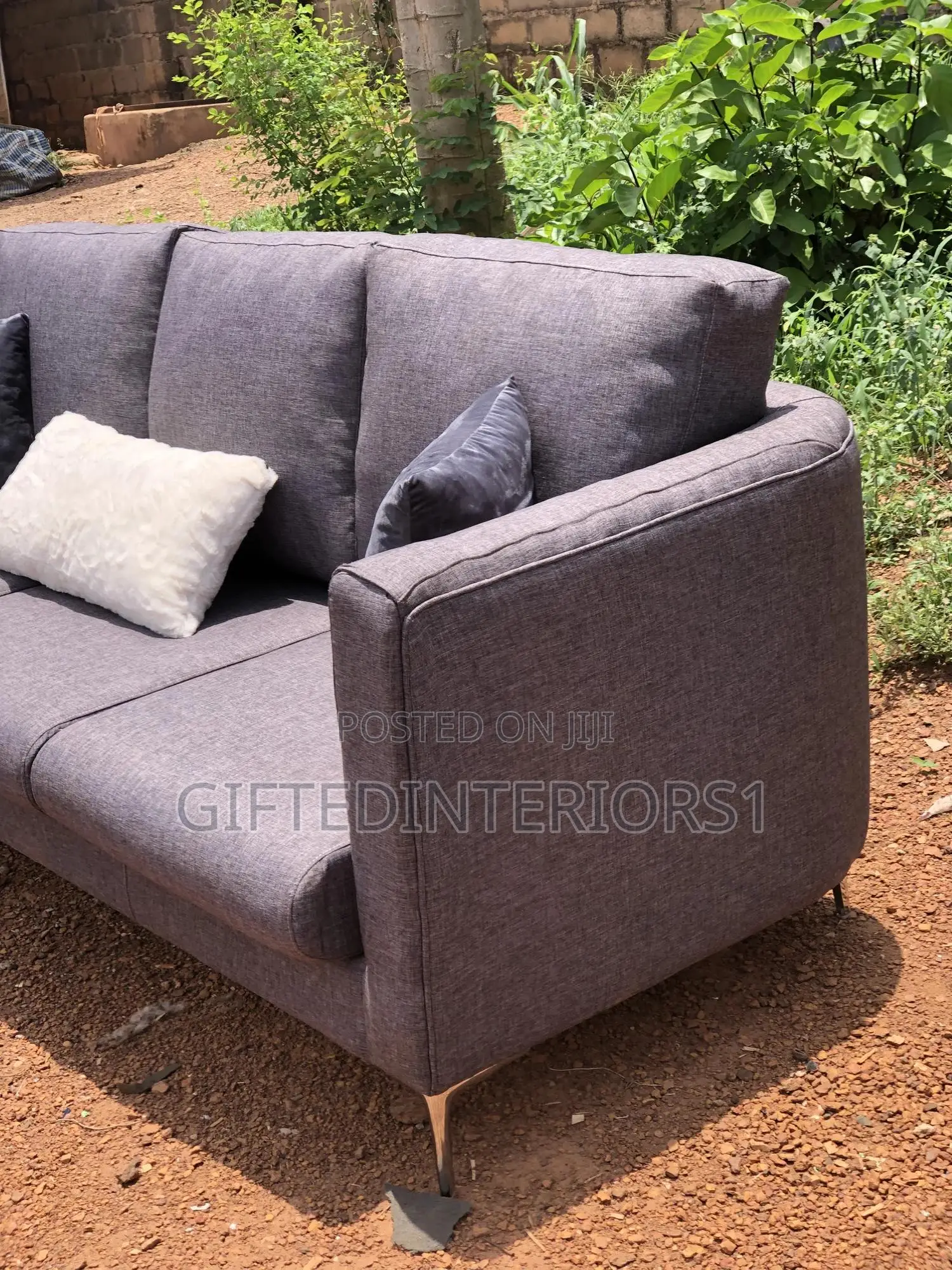 3 Seaters Fluffy Sofa
