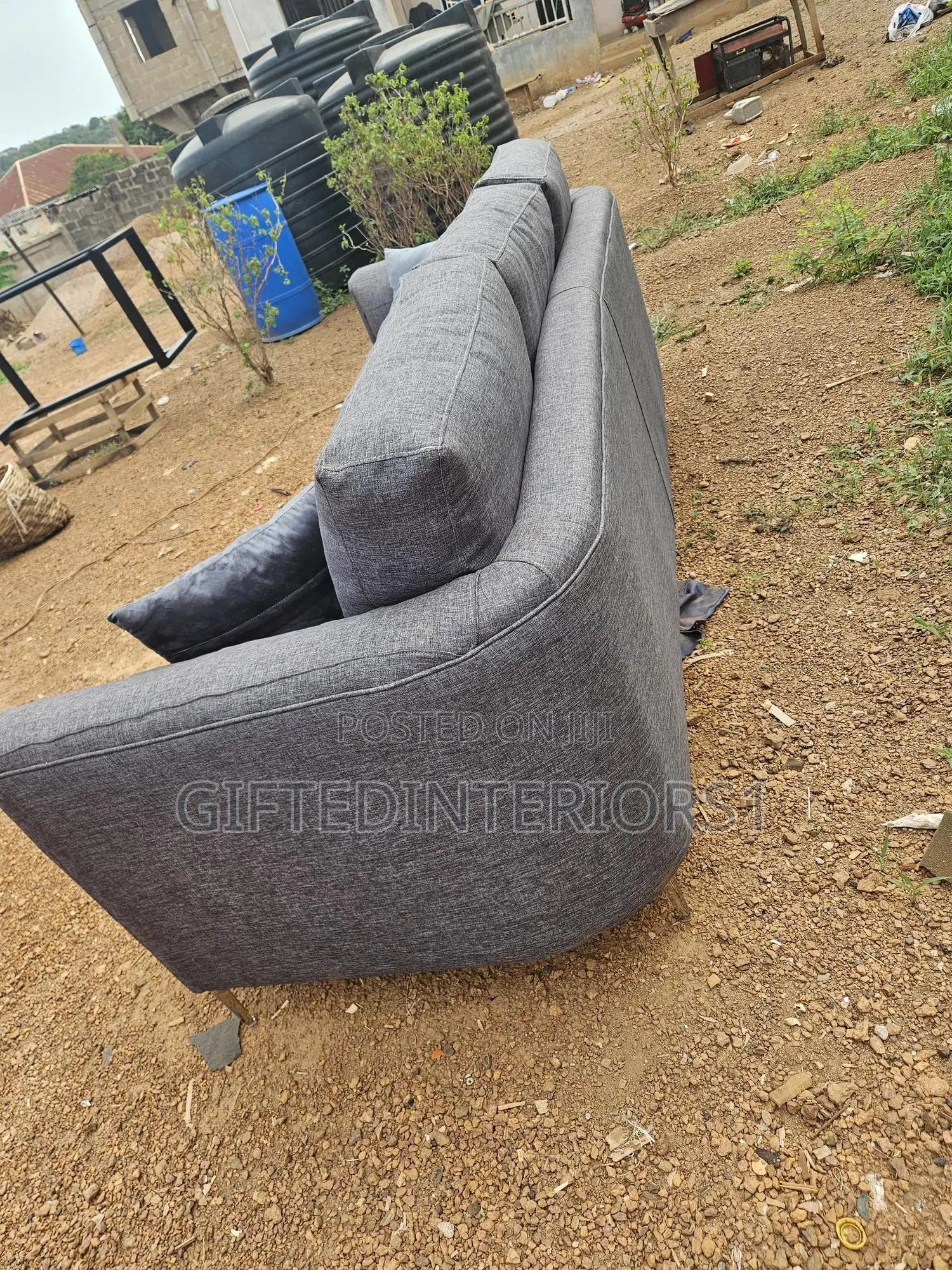 3 Seaters Fluffy Sofa