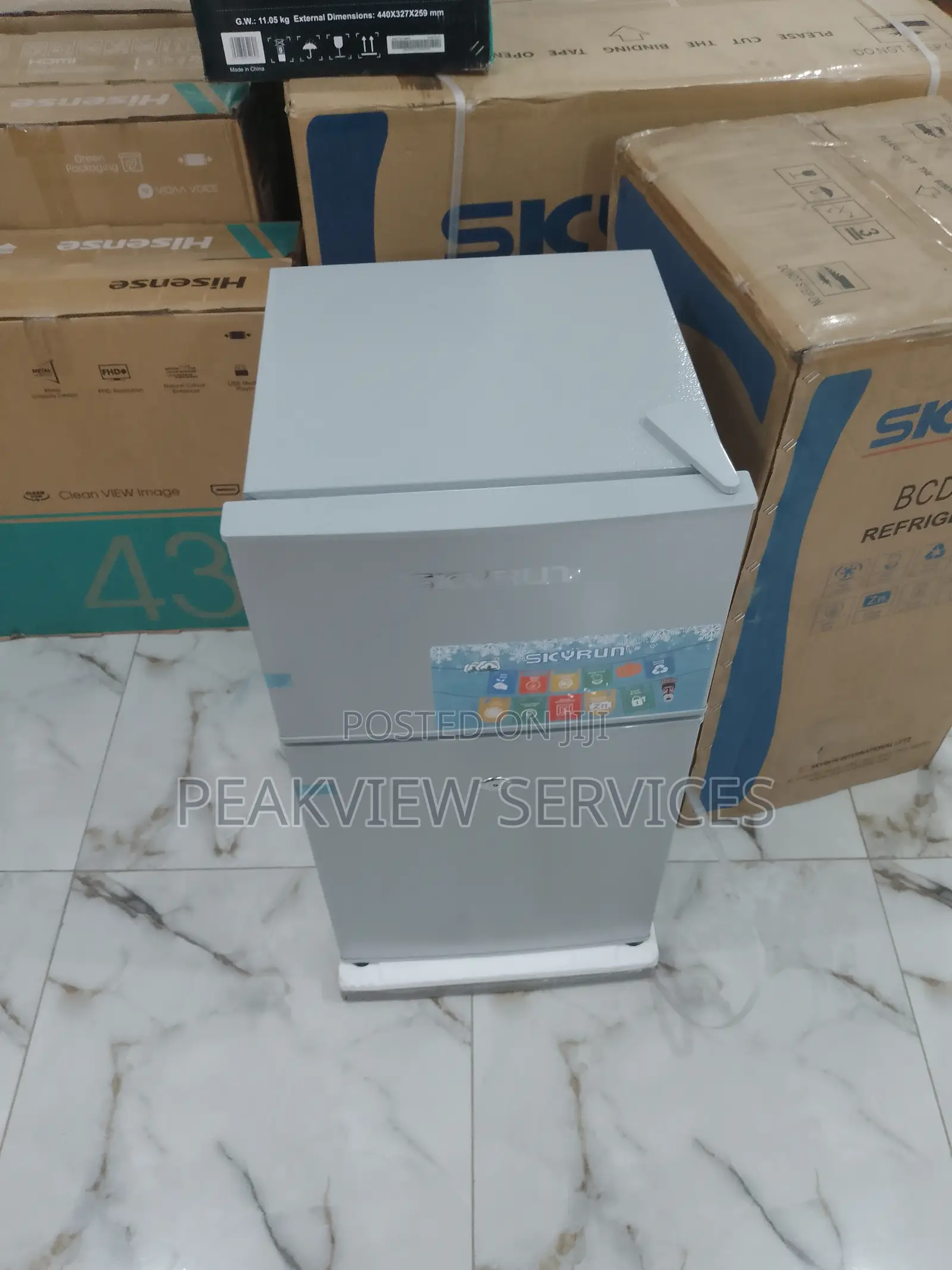 Environment Friendly Skyrun 85HC Refrigerators Double Door