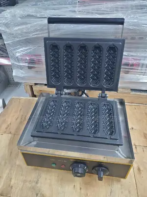Industrial 5portions Waffle Baker With Sticks Available 4sal
