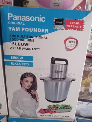 Panasonic Yam Pounder 15litre Bowl 8500watts