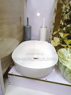 Oval Shaped Counter Top Wash Hand Basin
