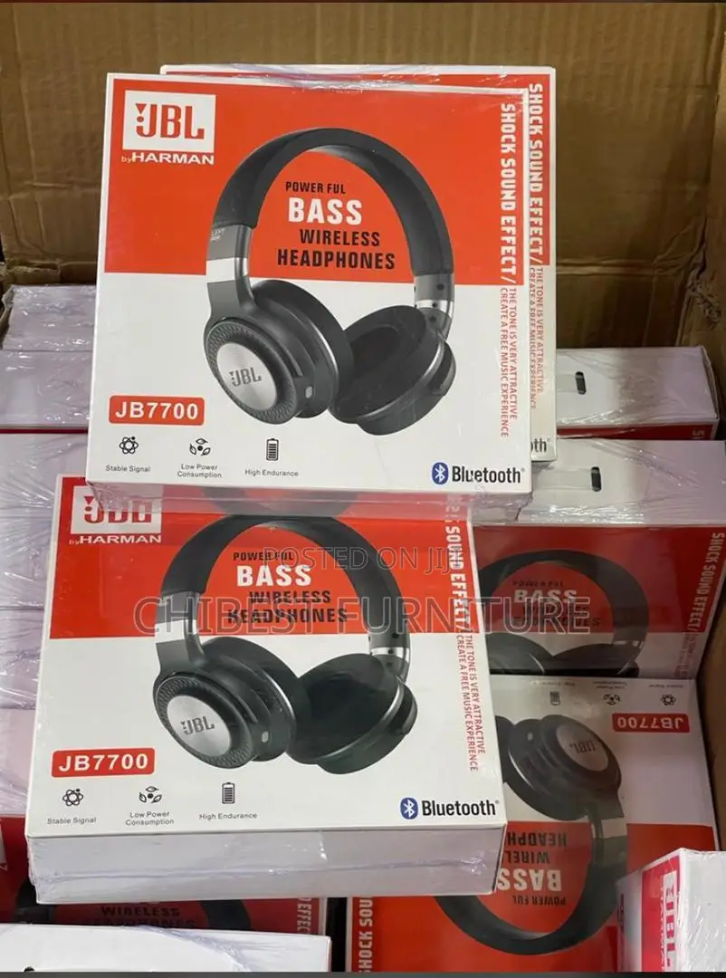 Quality Improvement JBL Powerful Bass Wireless Headphone