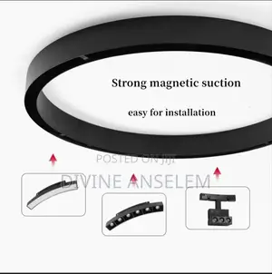 Round Ceiling Magnetic Track