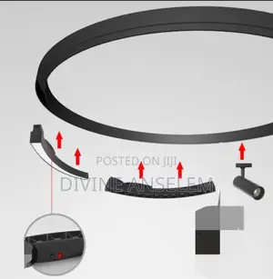 Round Ceiling Magnetic Track