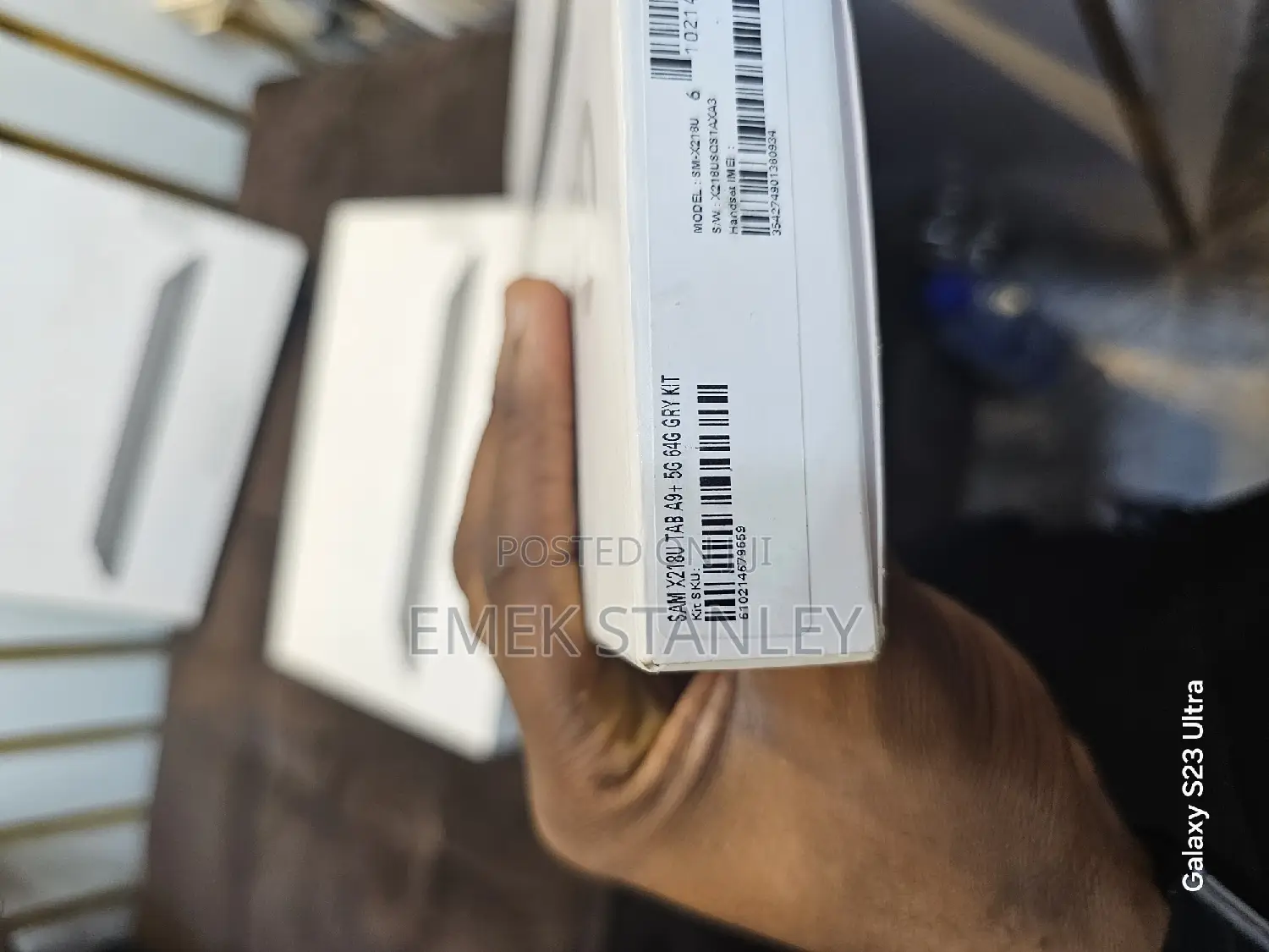 New Samsung Galaxy Tab A9+ 64 GB Black