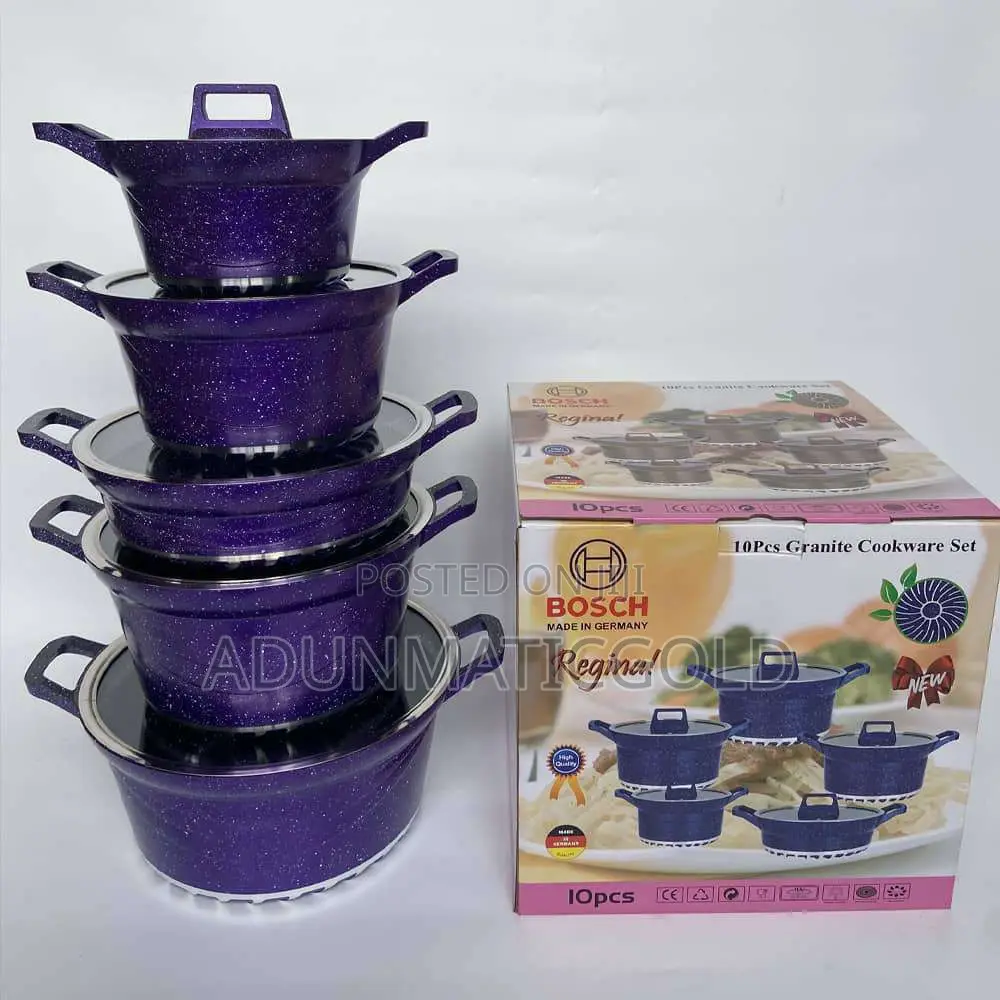 10pcs Dessini Granite Cookware (Pot)