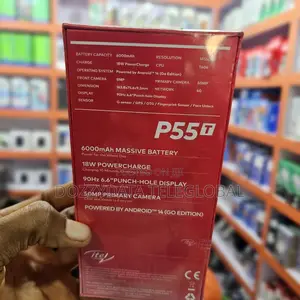 New Itel P55 128 GB