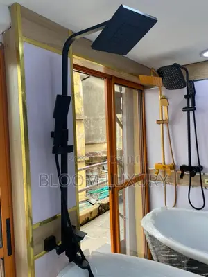Black Mixer Surface Shower