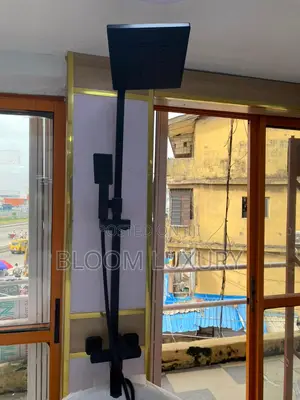 Black Mixer Surface Shower