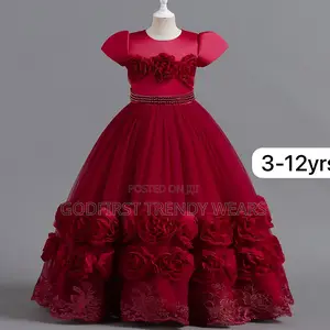 Classic Kids High Quality Ball  Gown