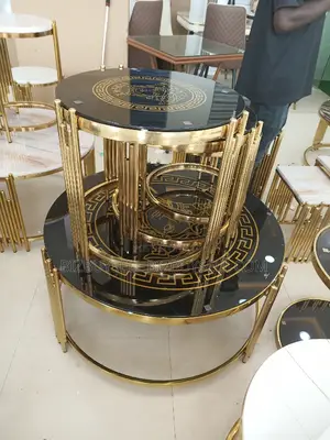 Centre Table With Three Side Stool