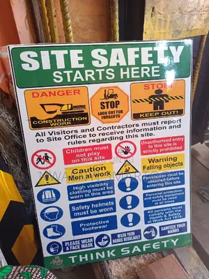 Construction Site Board