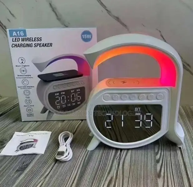 A16 Led Wireless Charging Speaker