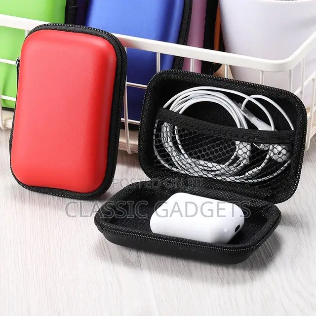 External Storage USB Hard Drive Disk HDD Carrying Case Black