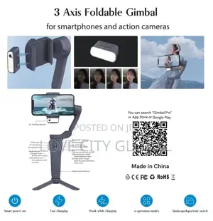 Artificial Intelligence Face Trackin Three-Axis Phone Gimbal