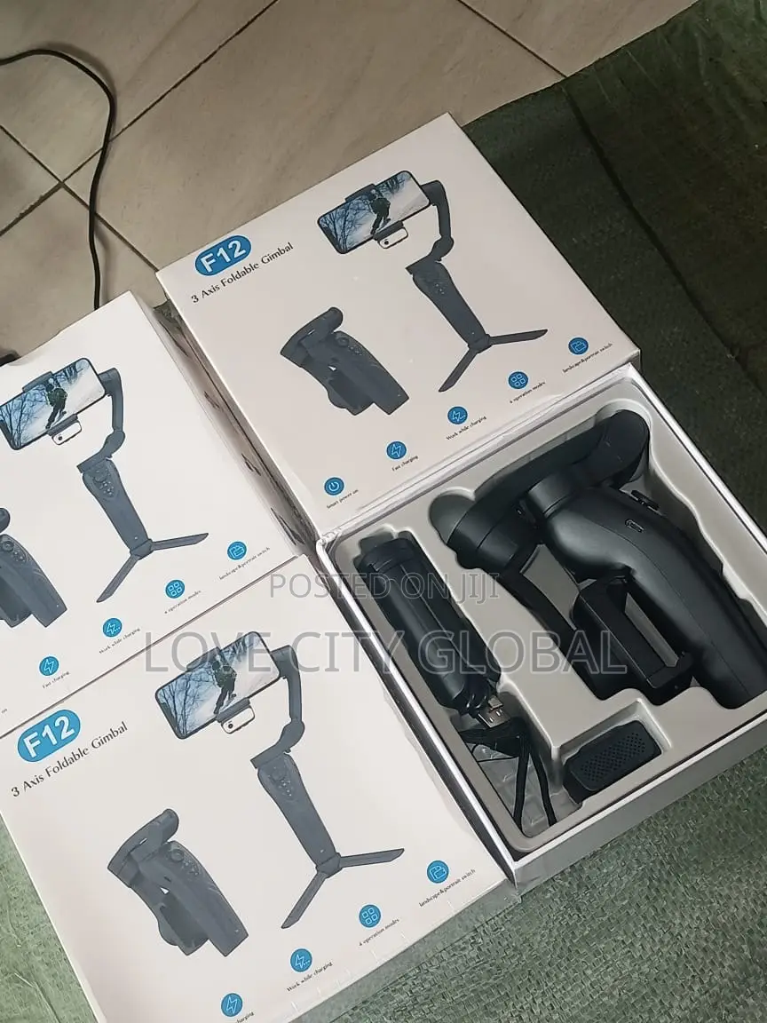 Artificial Intelligence Face Trackin Three-Axis Phone Gimbal