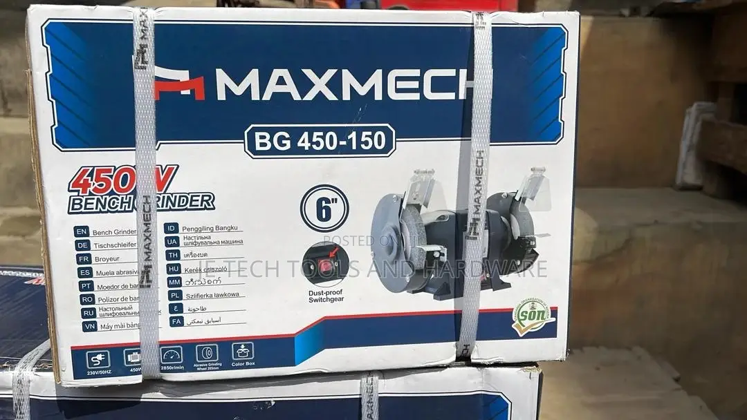 6" Bench Grinder Maxmech Bench Grinder