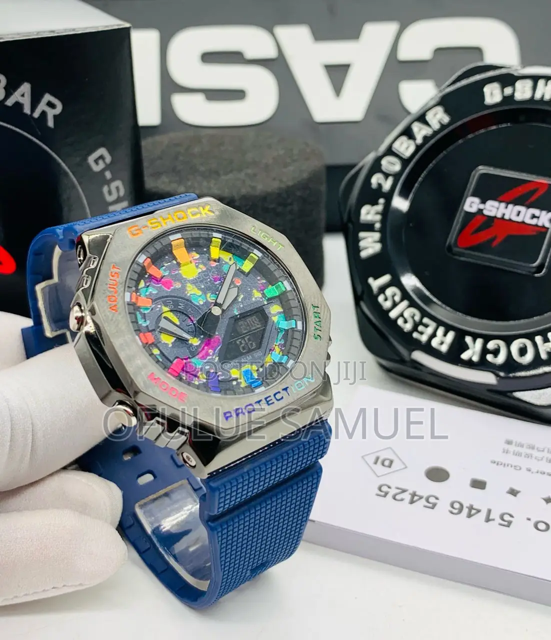 Gshock Rubber Strap Wristwatch