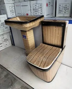 Brown Color Water Closet 