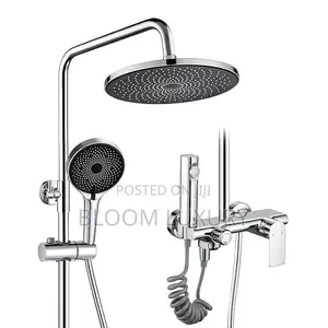 Chrome Heavy Gauge Surface Shower
