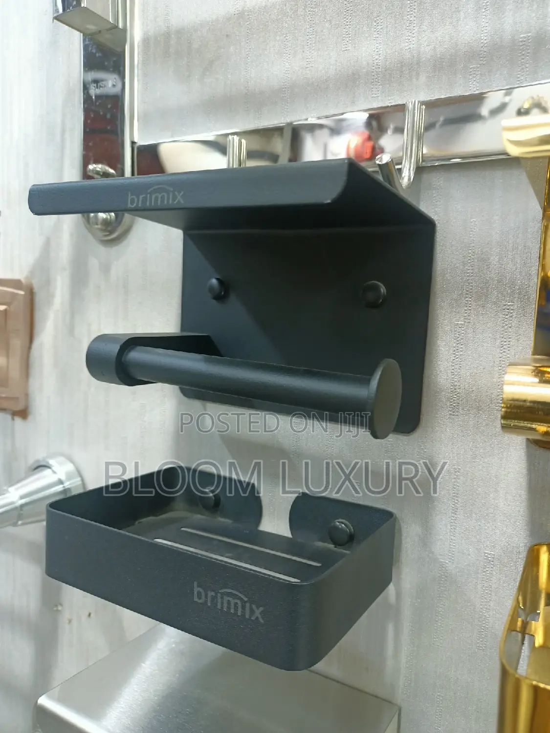 Soap Dish and Tissue Holder