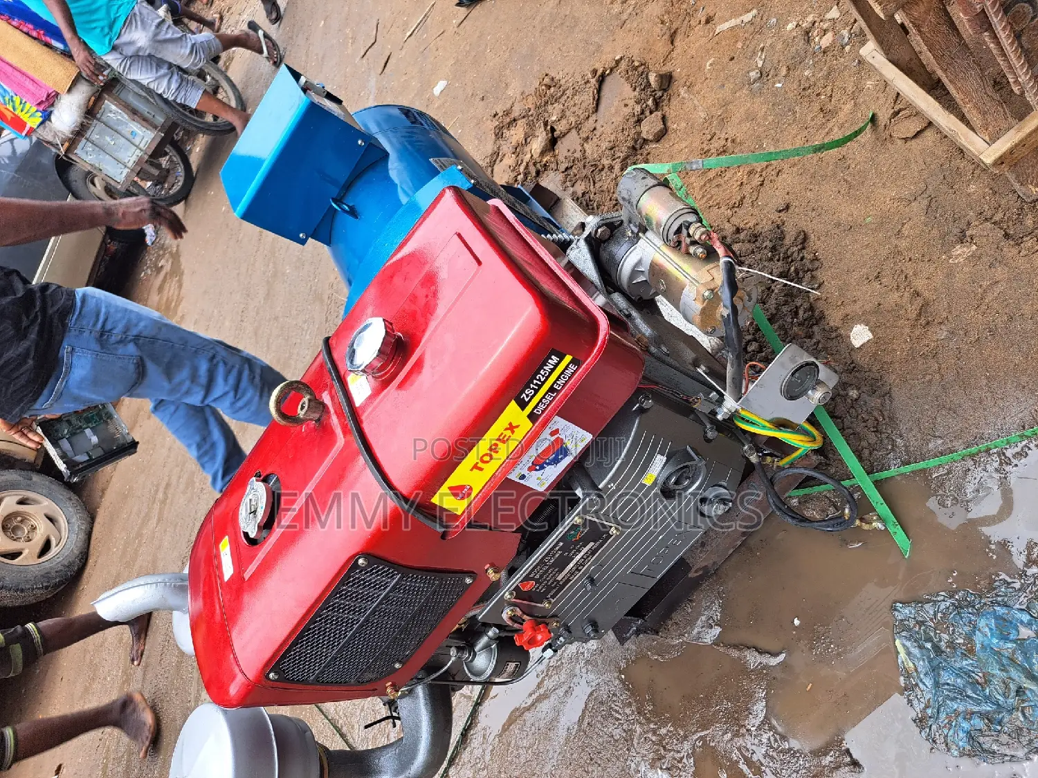 Topex Basic Diesel Generator 1125 Engine With 30kva Coil.