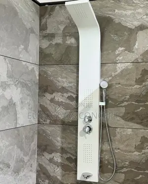White Shower Panel